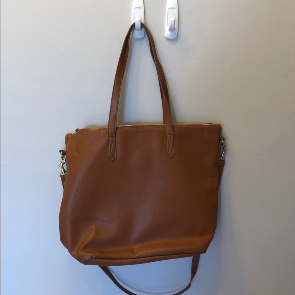 Faux Leather Handbag